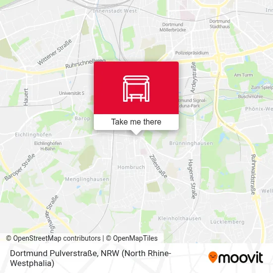 Dortmund Pulverstraße map