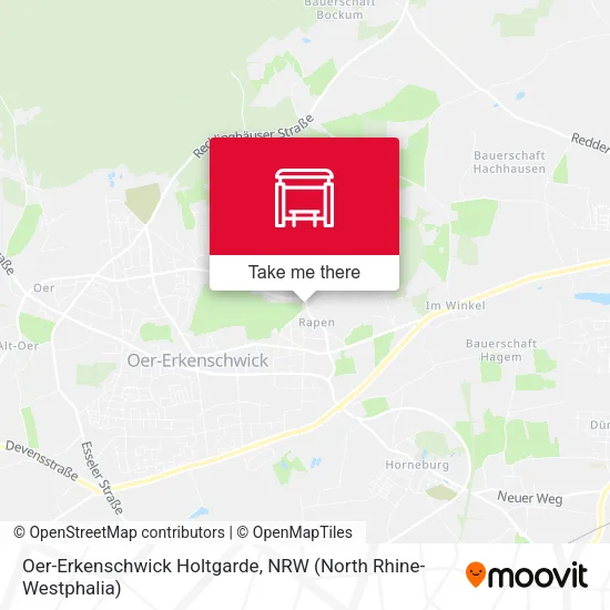Карта Oer-Erkenschwick Holtgarde