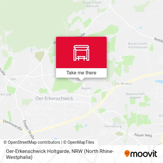 Карта Oer-Erkenschwick Holtgarde