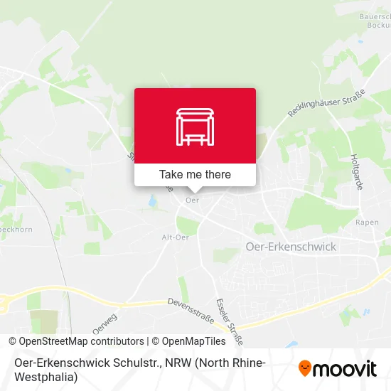 Карта Oer-Erkenschwick Schulstr.