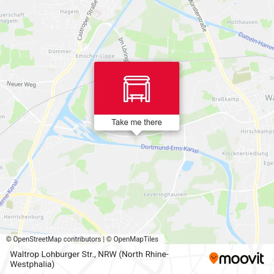 Карта Waltrop Lohburger Str.