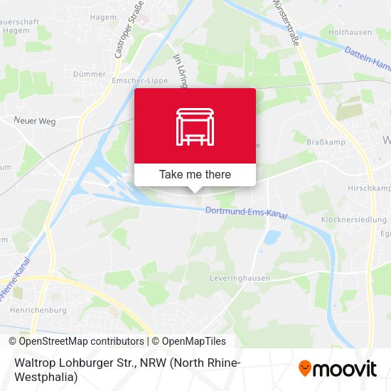 Карта Waltrop Lohburger Str.