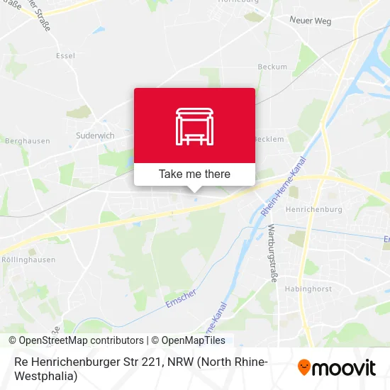 Карта Re Henrichenburger Str 221