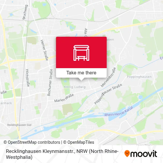 Recklinghausen Kleynmansstr. map