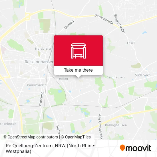 Карта Re Quellberg-Zentrum