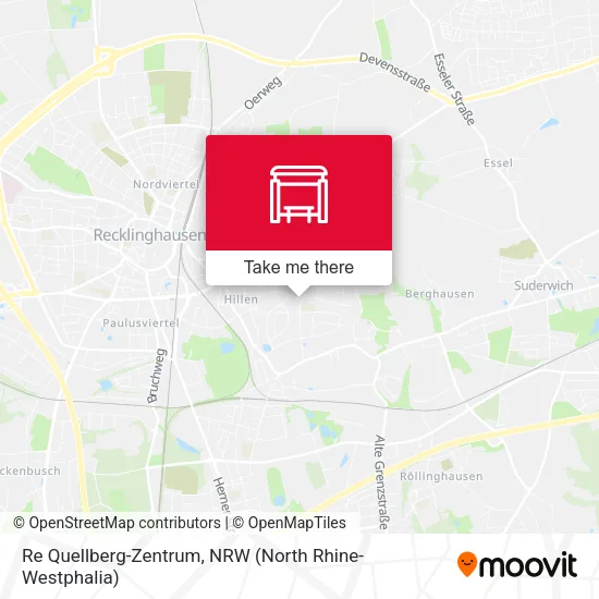 Карта Re Quellberg-Zentrum