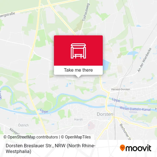 Карта Dorsten Breslauer Str.