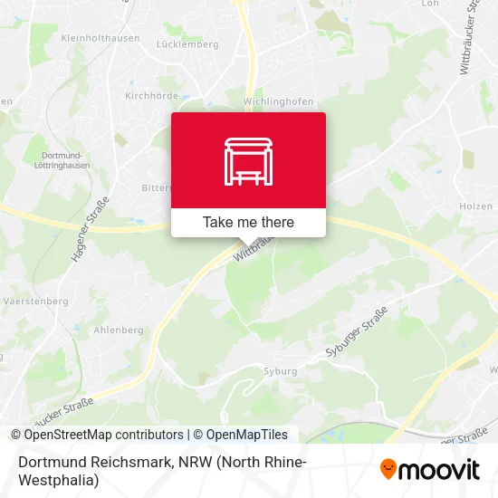 Карта Dortmund Reichsmark