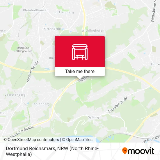 Карта Dortmund Reichsmark