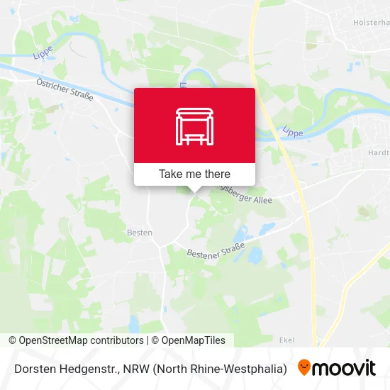 Карта Dorsten Hedgenstr.