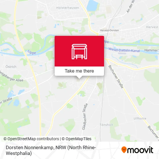 Карта Dorsten Nonnenkamp