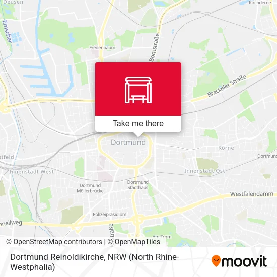 Карта Dortmund Reinoldikirche