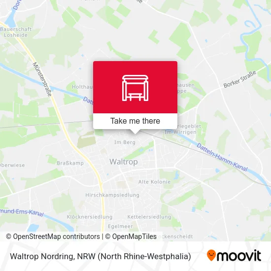 Карта Waltrop Nordring