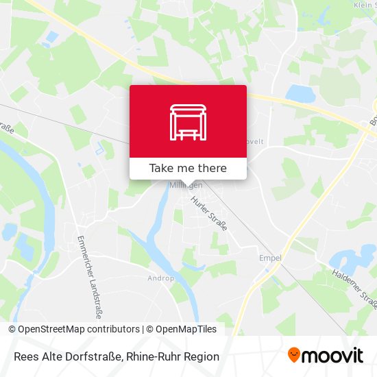 Rees Alte Dorfstraße map