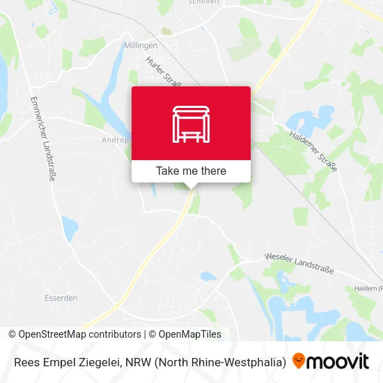 Карта Rees Empel Ziegelei
