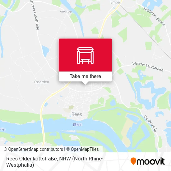 Rees Oldenkottstraße map