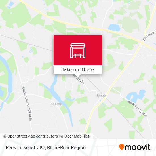 Rees Luisenstraße map