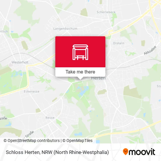Карта Schloss Herten