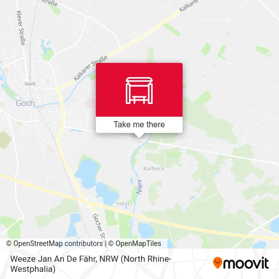Карта Weeze Jan An De Fähr