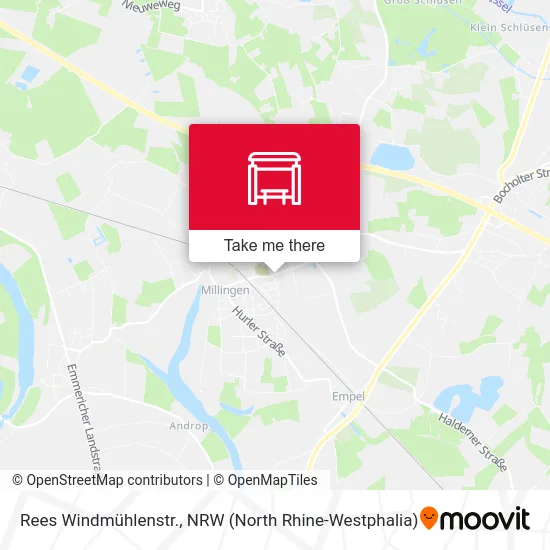 Карта Rees Windmühlenstr.