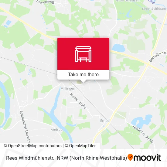 Карта Rees Windmühlenstr.