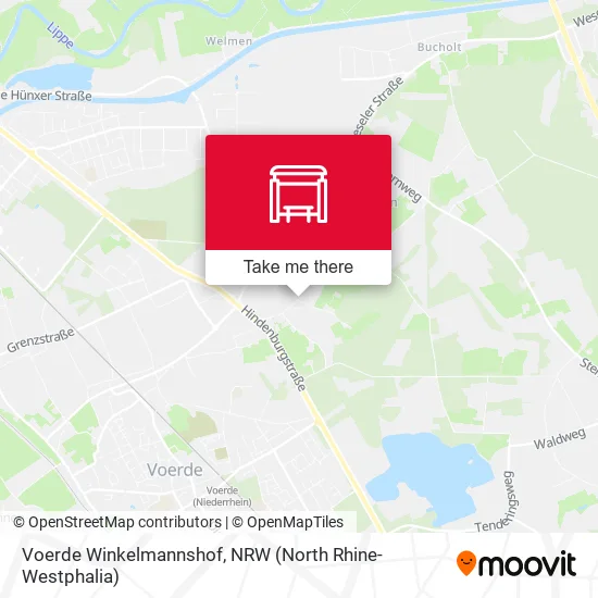 Карта Voerde Winkelmannshof