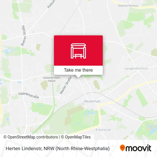 Карта Herten Lindenstr