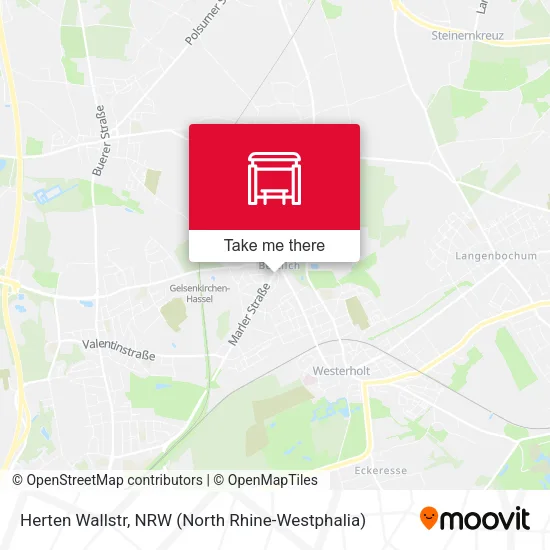 Карта Herten Wallstr