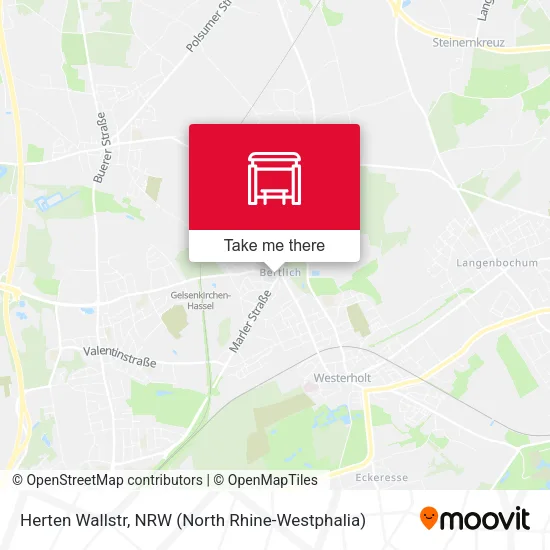 Карта Herten Wallstr