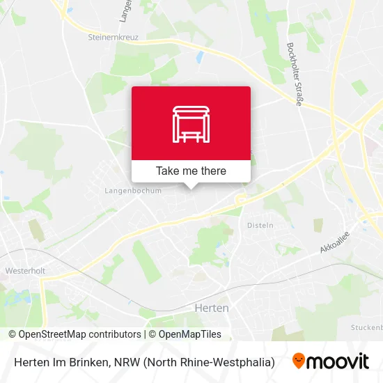 Карта Herten Im Brinken
