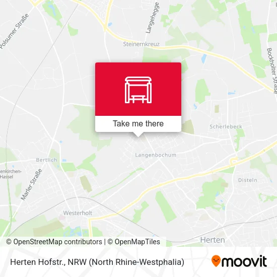 Карта Herten Hofstr.