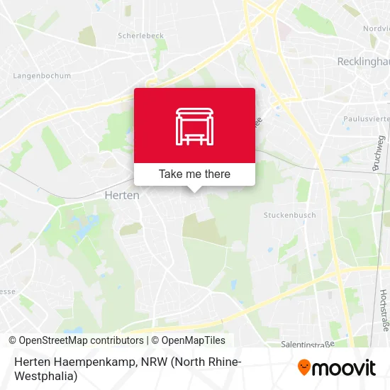Карта Herten Haempenkamp