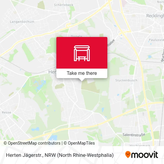 Карта Herten Jägerstr.
