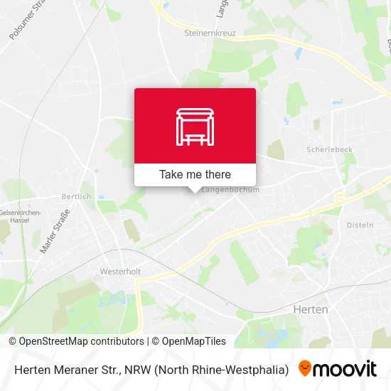Карта Herten Meraner Str.