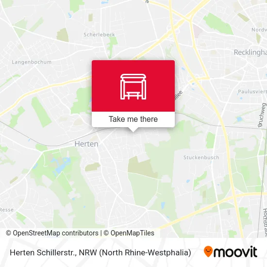 Карта Herten Schillerstr.