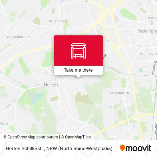 Карта Herten Schillerstr.