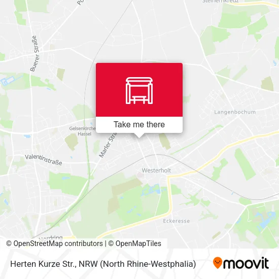 Карта Herten Kurze Str.