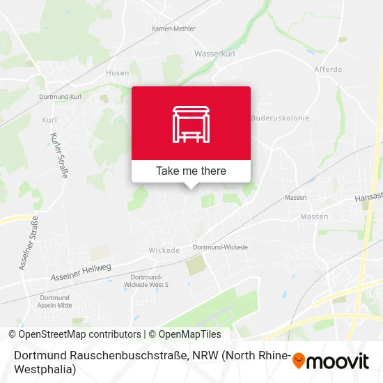 Dortmund Rauschenbuschstraße map