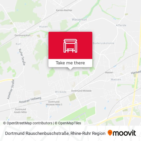 Dortmund Rauschenbuschstraße map