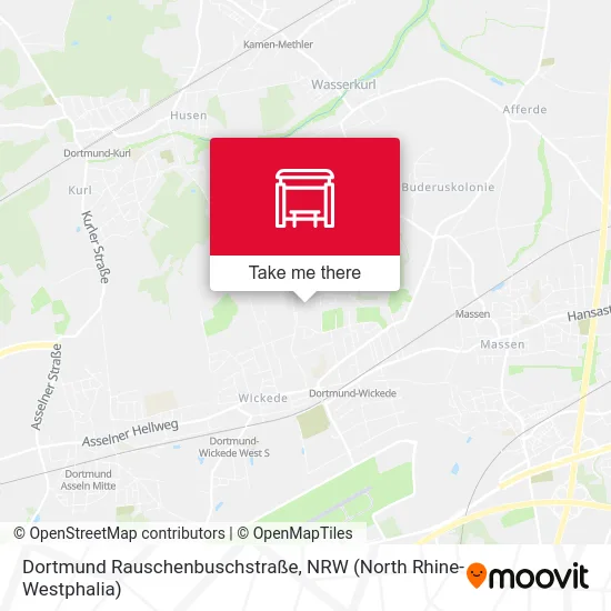 Dortmund Rauschenbuschstraße map