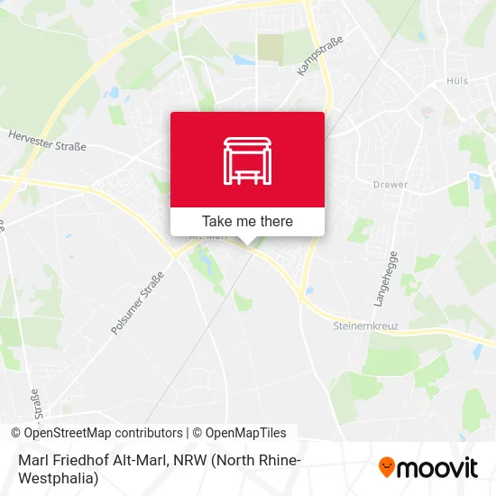 Marl Friedhof Alt-Marl map