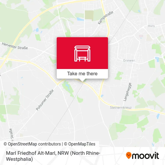 Marl Friedhof Alt-Marl map