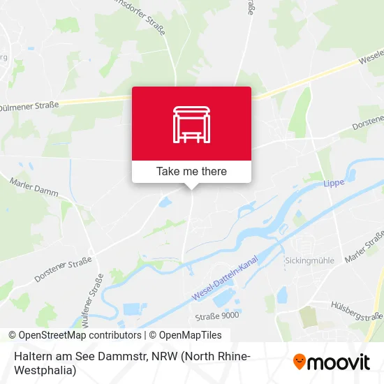 Карта Haltern am See Dammstr
