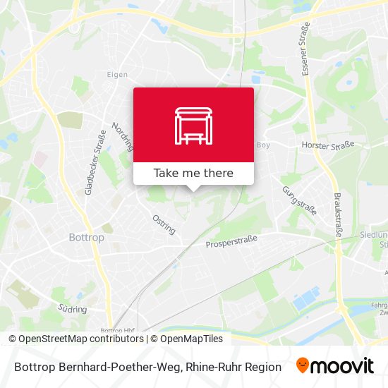Bottrop Bernhard-Poether-Weg map