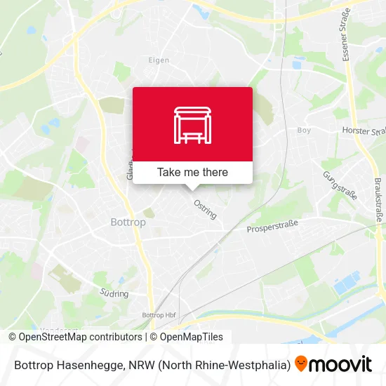 Карта Bottrop Hasenhegge