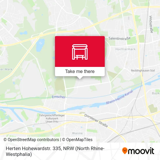 Карта Herten Hohewardstr. 335