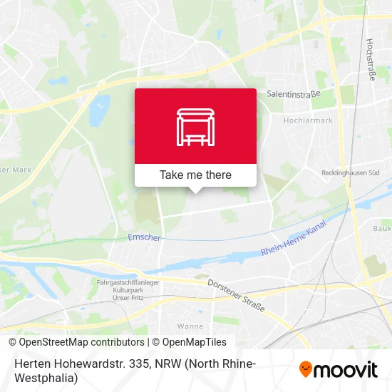 Карта Herten Hohewardstr. 335