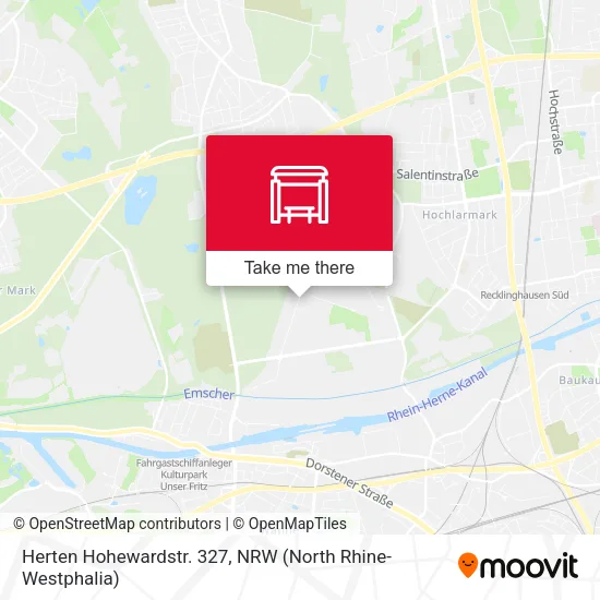 Карта Herten Hohewardstr. 327