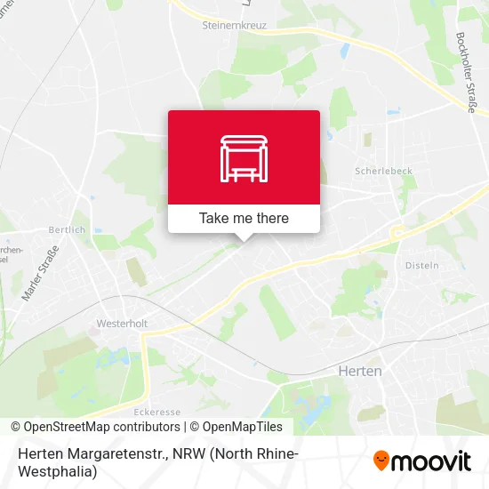 Карта Herten Margaretenstr.