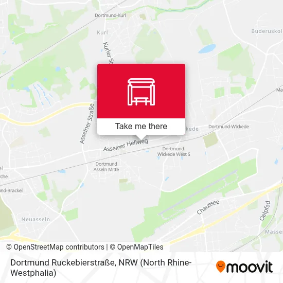 Dortmund Ruckebierstraße map